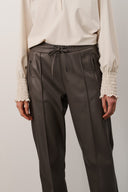 Pants | Vegan Leather | Kiyoshi | Dark Grey - shop_name