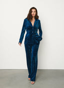 Pants | Velour Tencel | Rylee Velvet | Sapphire Velvet - shop_name