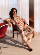 Pants | Viscose linen | Sadami | Geometric Lines - shop_name