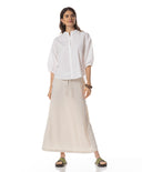 Skirt | Light Travel | Ruby | Linen