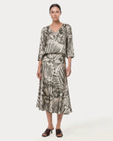 Rok | Satin Viscose Dessin | Rikana | Butterfly