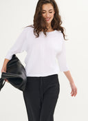 T-Shirt | Light-Travelqualität | Nariko | White