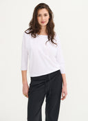 T-Shirt | Light-Travelqualität | Nariko | White