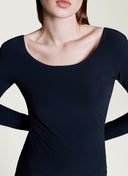 Long - Sleeve | Top | Reversible | Travel Jersey | Tiyo | Black - Blue - shop_name