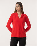 Top | Recycled Light-Travelqualität | Hoki | Spicy Red