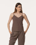 Blouse | Viscose | Lihana | Espresso Splash