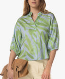 Blouses | Cotton | Bise Dessin | leaves