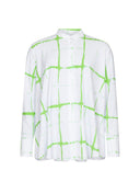 Blouse | Light travel jersey | Mody Check | Check Vivid Green - shop_name