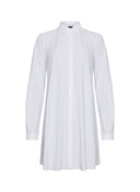 Blouse | Travel jersey | Emi | White - shop_name