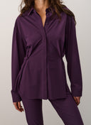 Blouse | Regular Travel | Ichiro | Blackberry Wine - shop_name
