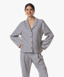 Blouse | Comfort Travel | Jorika Dessin | Grey Structure