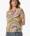 Blouse | Cotton Silk | Seny | Sunset Waves