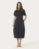 Jurk | Regular Travel | Deme | Black-Blue