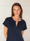 Jurk | Regular Travel | Okichi | Black-Blue