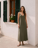 Kleid | Regular-Travelqualität | Taran | Dusky Green