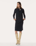 Dress | Recycled Regular Travel | Nayomi | Black-Blue