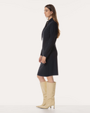Dress | Recycled Regular Travel | Nayomi | Black-Blue