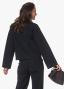 Blazer | Bonded Travel | Airi | Black - Blue - shop_name