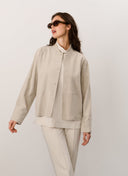 Jacket | Goat Suede | Chazy | Sand Suede - shop_name