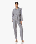 Jacket | Comfort Travel | Makoto Dessin | Grey Structure