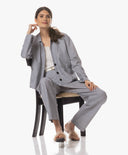 Jacket | Comfort Travel | Makoto Dessin | Grey Structure