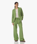 Blazer | Leinen-Lyocell-Mix | Vekari | green