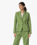 Blazer | Linen Lyocell | Vekari | green
