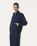Jacket | Minicheck Bonded | Gurea | Blu Marine