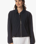 Jacket | Regular Travel | Hiyu | Black-Blue