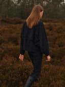 Jacke | Bonded-Travelqualität | Dairin | Black-Blue