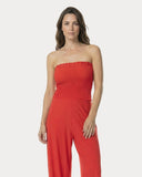 Jumpsuit | Light Travel | Ryn | Poppy Red