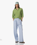 Hose | Comfort-Travelqualität | Kona Long | Cashmere Blue