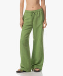 Hose | Leinen-Lyocell | Hirsako Washed | green
