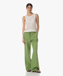 Hose | Leinen-Lyocell | Hirsako Washed | green