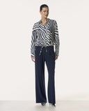 Hose | Recycled Comfort-Travelqualität | Kona Long | Blu Marine