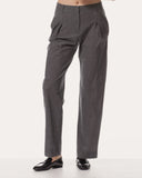 Hose | Regular-Travelqualität Print | Nanaka Dessin | Dark Antra Stripe
