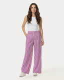 Pantalon | Regular Travel Stripe | Kona Long Dessin | Cyclam Stripe