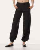 Pantalon | Fleece Travel | Saeko | Deep Black
