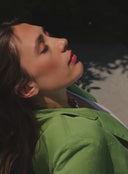 Blazer | Leinen-Lyocell-Mix | Vekari | green