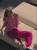 Top | Regular Travel Qualität Print | Ryana Dessin | Sorbet Eclips