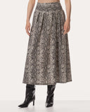 Skirt | Light Travel Print | Bakana Dessin | Snake