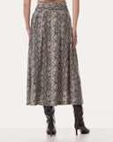 Skirt | Light Travel Print | Bakana Dessin | Snake