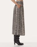 Skirt | Light Travel Print | Bakana Dessin | Snake
