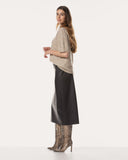 Skirt | Vegan Leather | Kokone | Black