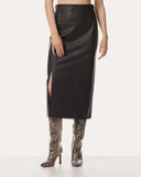Skirt | Vegan Leather | Kokone | Black