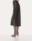 Skirt | Vegan Leather | Kokone | Black