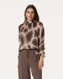 Tops | Viskose | Iwane | Espresso Splash