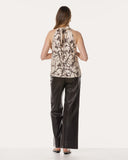 Top | Satin-Viskose-Stretch | Wakaba Dessin | Blossom Branch